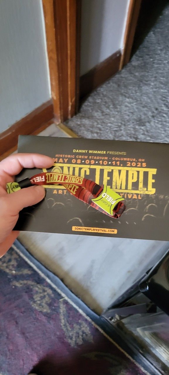 Sonic Temple 4 Day Pass