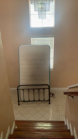 XL large twin mattress + headboard FREE