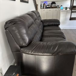 Leather Couch 