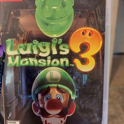 Luigi's Mansion 3 Nitendo Switch Game 