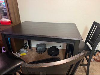 Table with four chairs