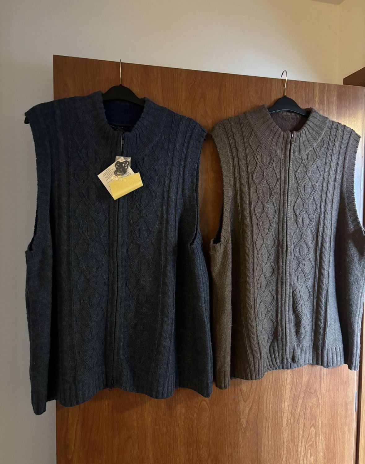 Vintage Denim & Co.; Set Of Two Sleeveless Sweater Vest 3XL
