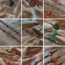 Handmade Resin Rakhi/ Festive Decor/ Gifts