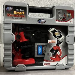 Die Cast SMART Microscope in Carrying Case