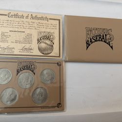 Fathers Of Baseball Coin Set