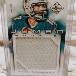 RYAN TANNEHILL 2012  PANINI GAME WORN ROOKIE JUMBO GAME WORN PATCH  39/99