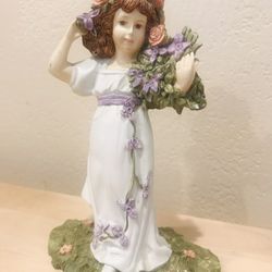 "Spring Bouquet"-Maud Humphrey Bogart Figurine by The Heirloom Tradition - H5598