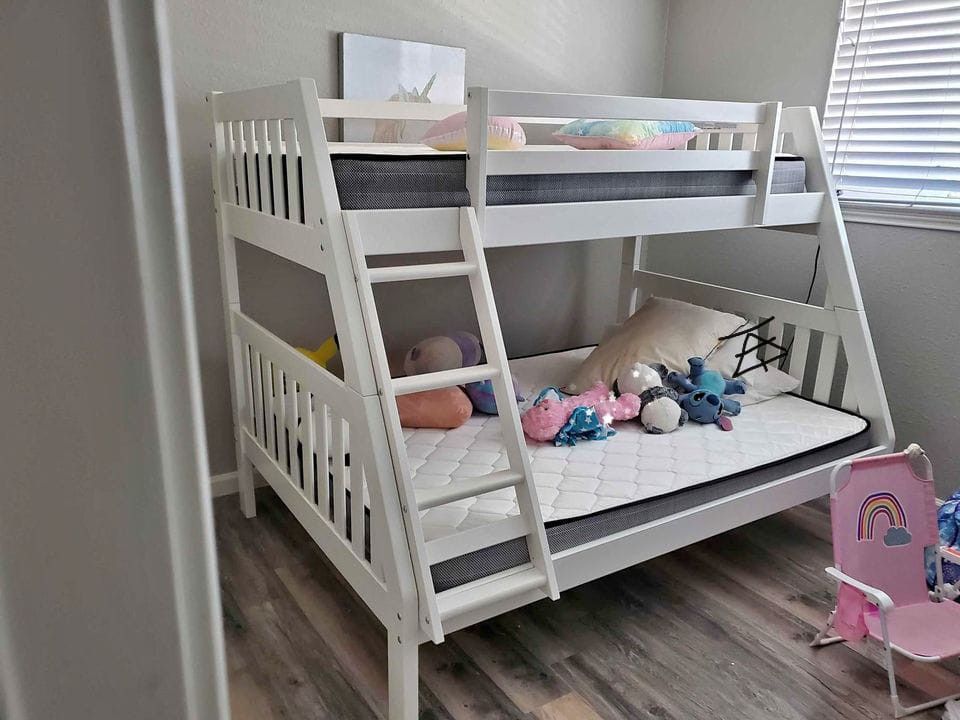 Canberra Twin/Full Bunk Bed
Furniture of America$10 Down Payment And Financing Available