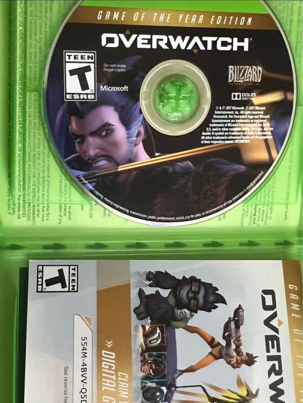 Xbox One Over watch Game