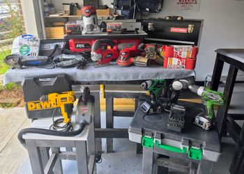 Mega Garage Tool Sale! DeWalt, SKIL, Hitachi, Craftsman, Dremel Lot