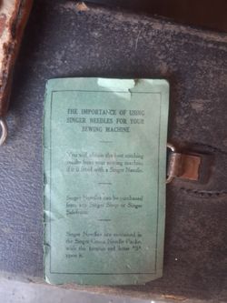 Vintage Singer Sewing Machine