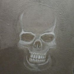 Cursed Painting (ASH SKULL)