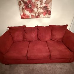 Micro Suede Couch 
