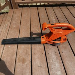 Black And Decker Leaf Blower