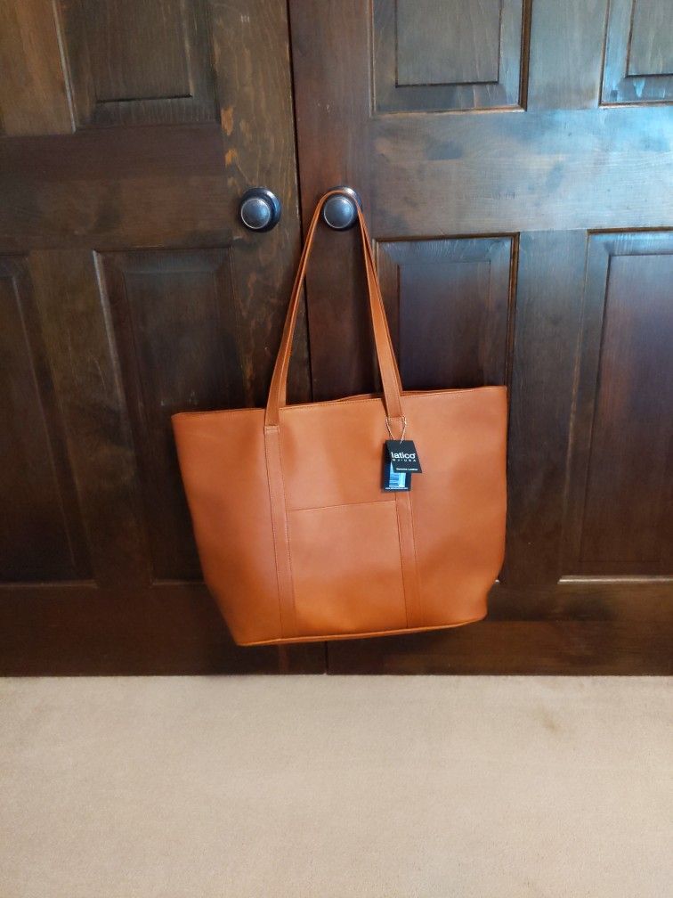 New Latico Genuine Leather Heritage Oversize Tote