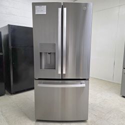 2025 GE 33 Inch French Door Refrigerator (Counter Depth) 90 Day Warranty 