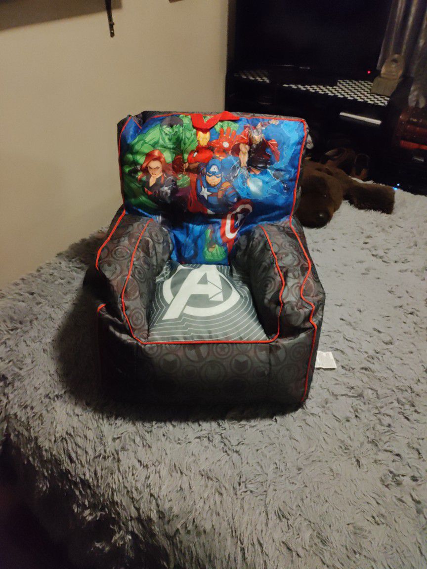 Child's Stuffed Chair Avengers Theme