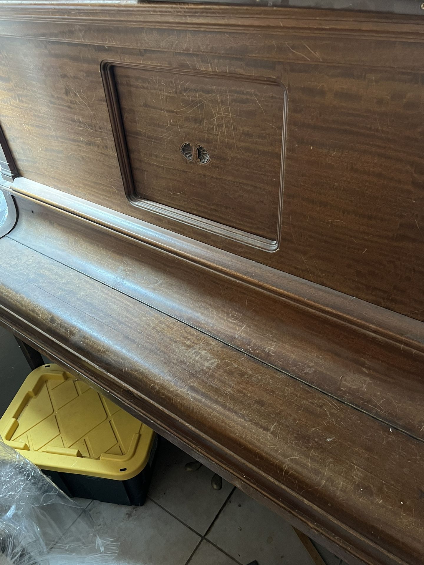 Antique Krakauer Brothers Upright Player Piano 