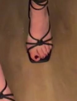 Size 7 Arched Open Toe Heel