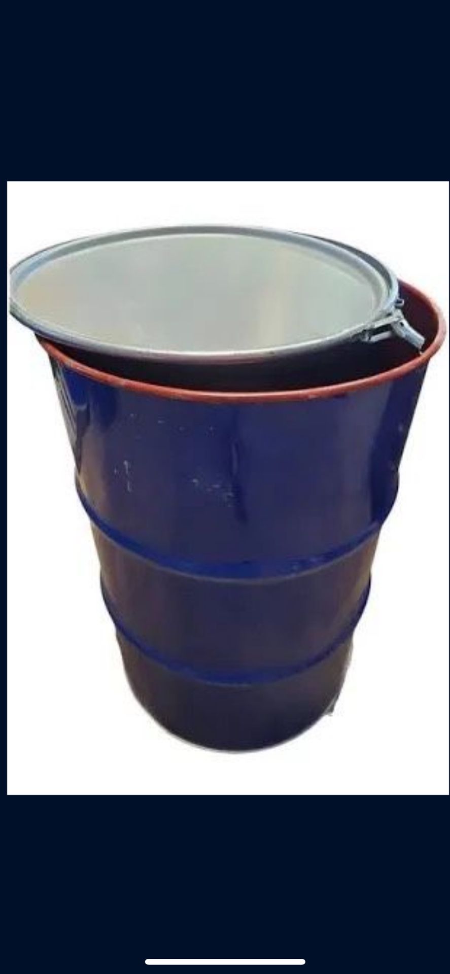 BURN BARREL DRUM 55 Gallon with LID