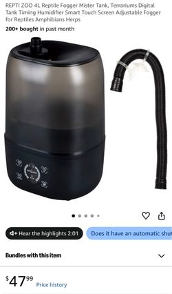 Reptile humidifier