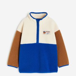 Half-zip Fleece Shirt Size 3/4t