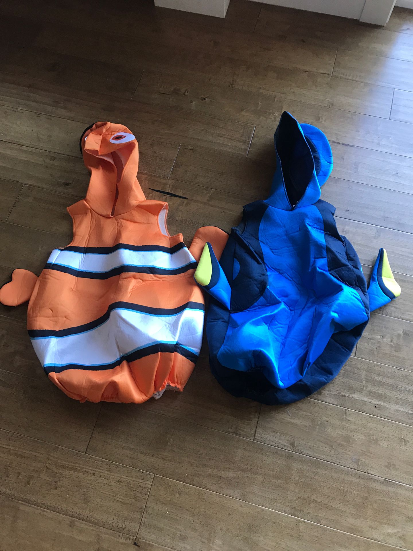 Matching Finding Dory and Nemo Pixar costumes