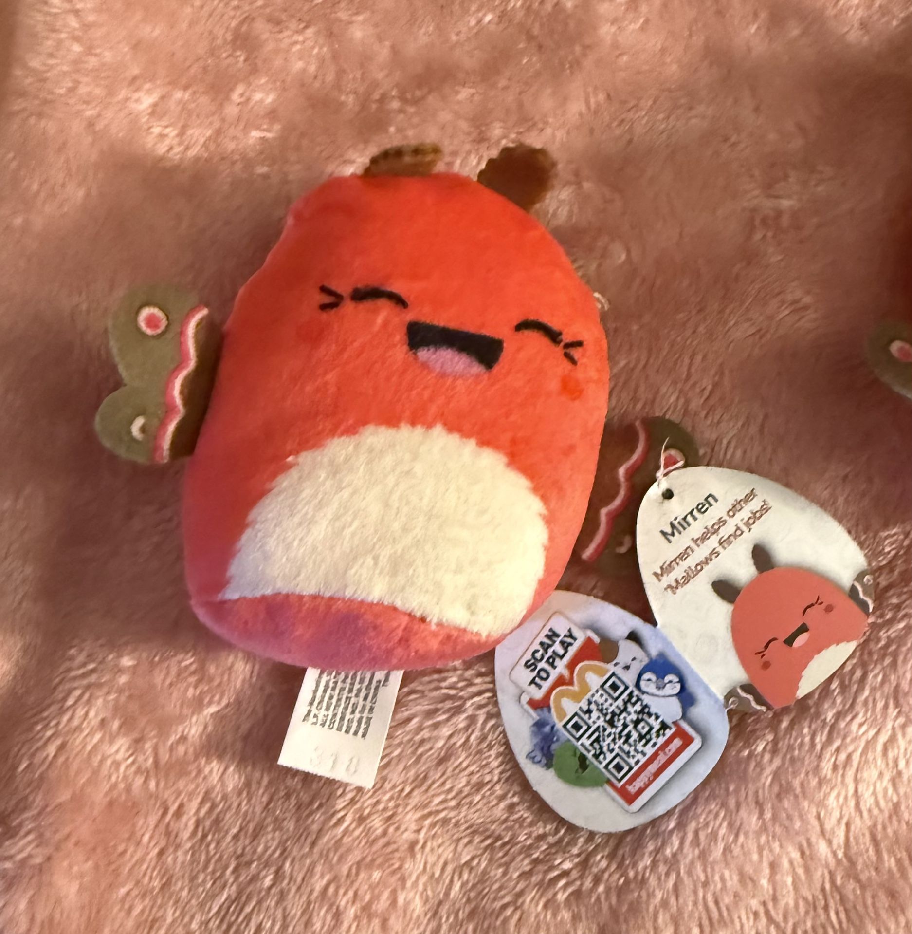 2025 NWT Squishmallows MIRREN McDonalds Happy Meal