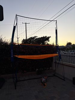 ROBBIMS Complete Volleyball Training Net System (8x11 ft) New