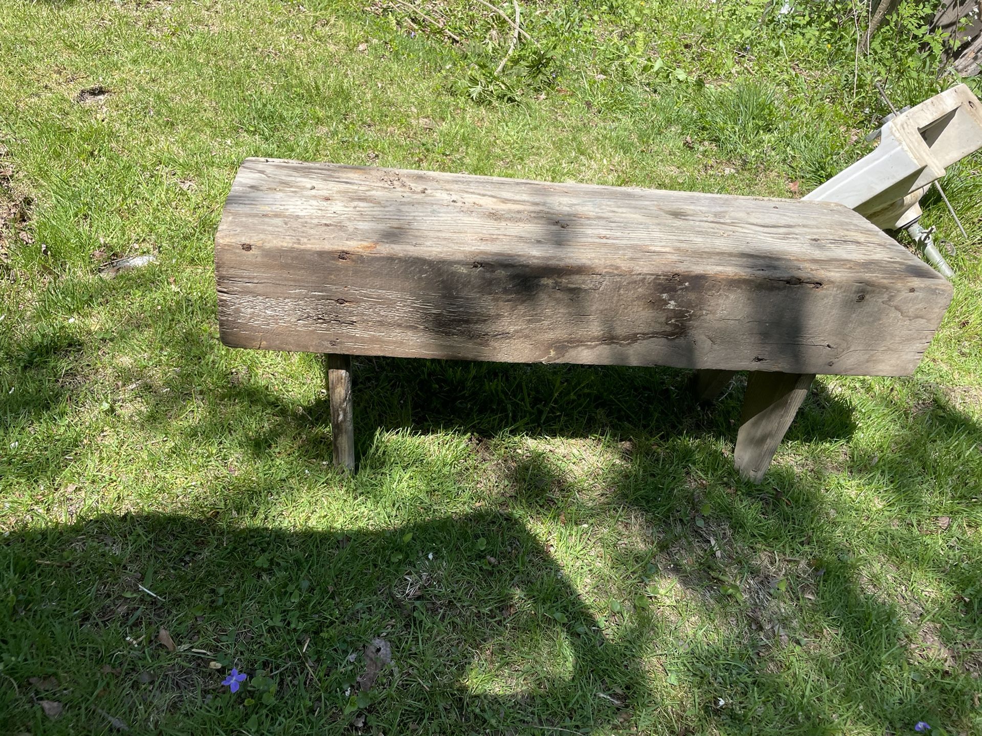 Wood Bench