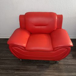 Red Love Seat