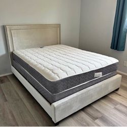 Authentic Queen Size Bed And Frame 