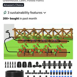 Mixc New 230’ Quick Connect, Drip Irrigation System