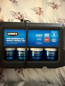 Impact socket set