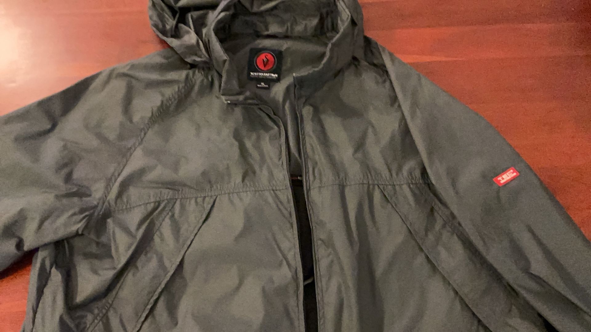  Scottevest Sev Tec Pack Xl Dark Grey Windbreaker Travel Jacket
