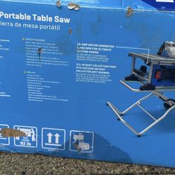 Kobalt 10-in 15 -Amp 120 -Volt Portable Jobsite Table Saw with Gravity Rise Stand