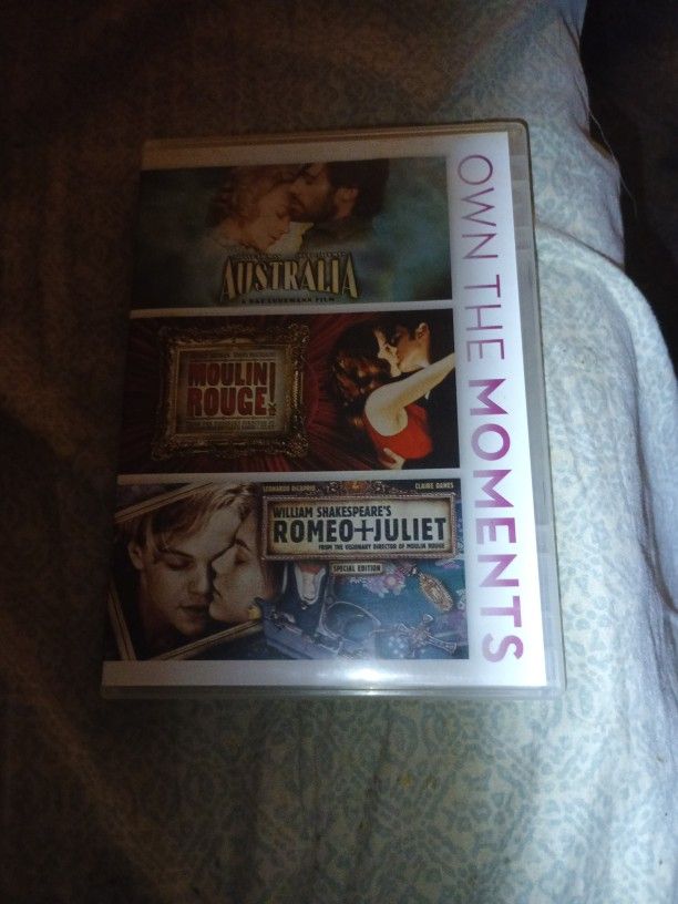 Australia/Moulin Rouge!/Romeo And Juliet Dvd