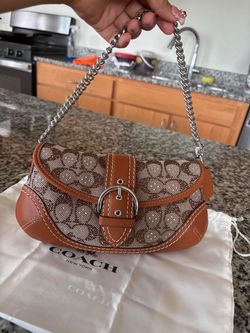 COACH Soho Bag 25 in Crystal Signature Jacquard