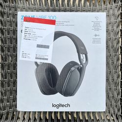 Logitech Zone Vibe 100 Wireless Bluetooth | Over Ear Headphones | (contact info removed)56