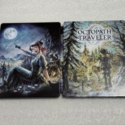 Octopath Traveler 0 Custom made G2 Steelbook/SteelUp Case PS4/PS5/Xbox, No Game