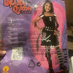 Drama Queen Girls Costume Size 4-6