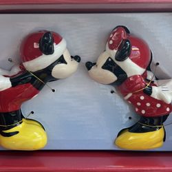 Mickey And Minnie Salt And Pepper Shakers