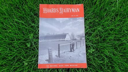 Vintage 1958 Hoard’s Dairyman Magazines (April & May Issues)