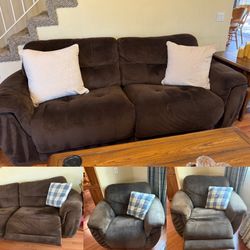 Reclinable Couch and chair