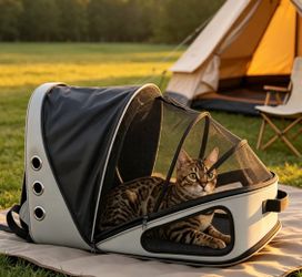 MAUVOYO Pet Carrier Backpack – NEW – Airline Travel Cat & Small Dog Carrier
