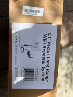 CC Crane Vector Long Range WiFi Repeater System