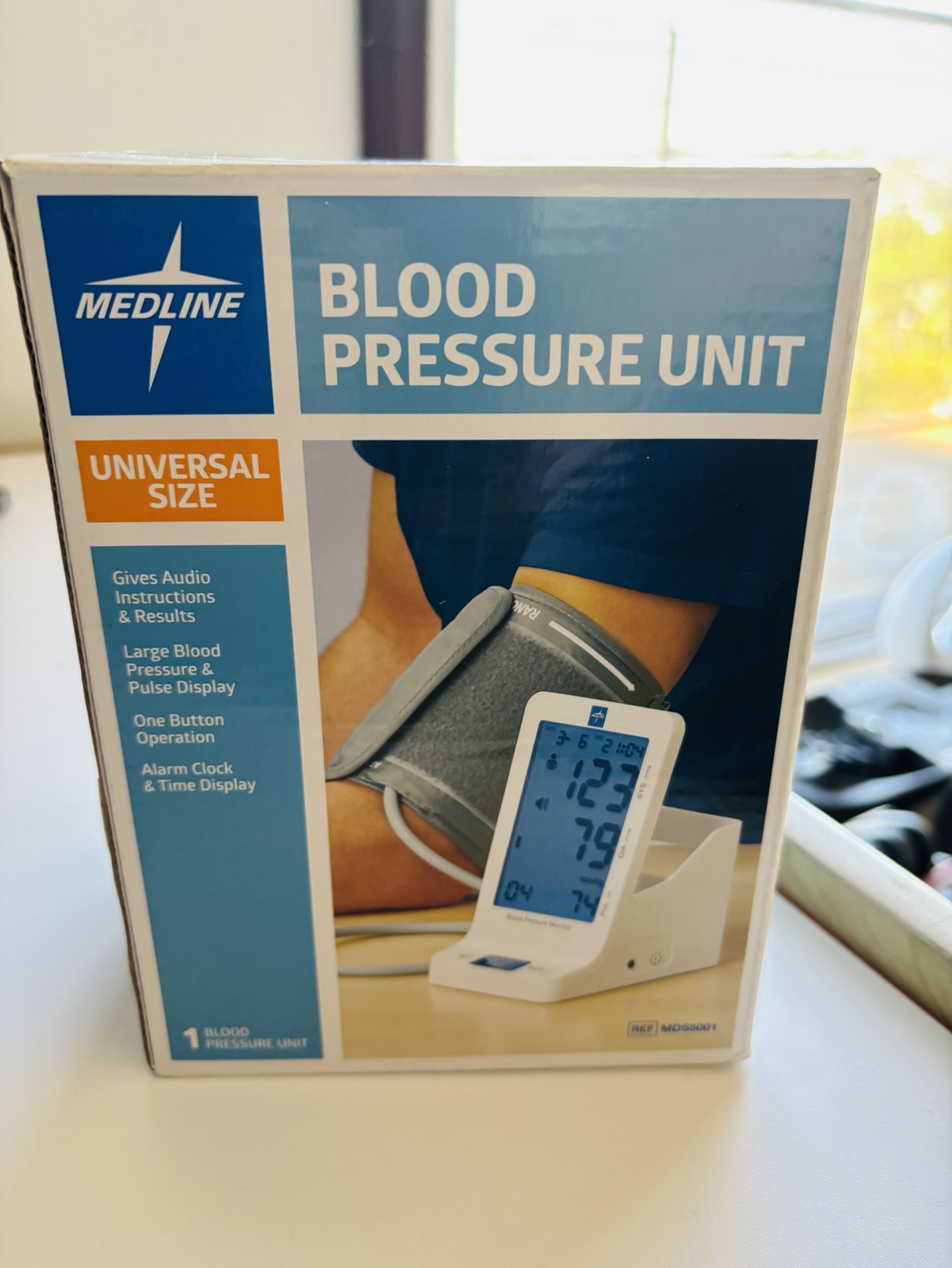 Medline Talking Blood Pressure Monitor - New
