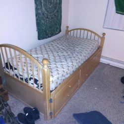 Twin Bed & Frame 