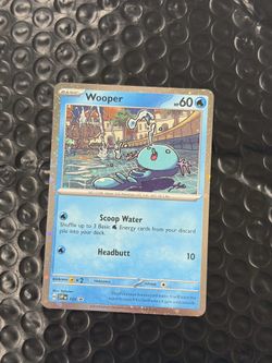 Wooper 155 Black Star Promo