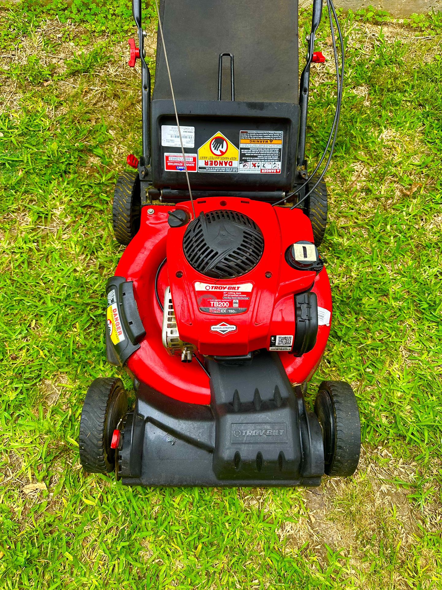 Troy-Bilt Self-propelled Lawn Mower TB200 150-cc 21-in Gas with Briggs and Stratton Engine #50